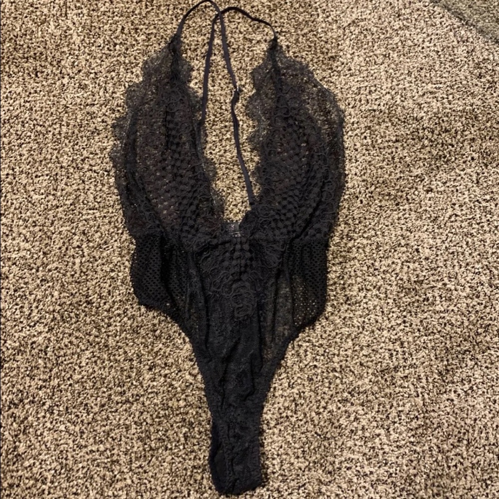 Black Lace Victoria Secret Body Suit